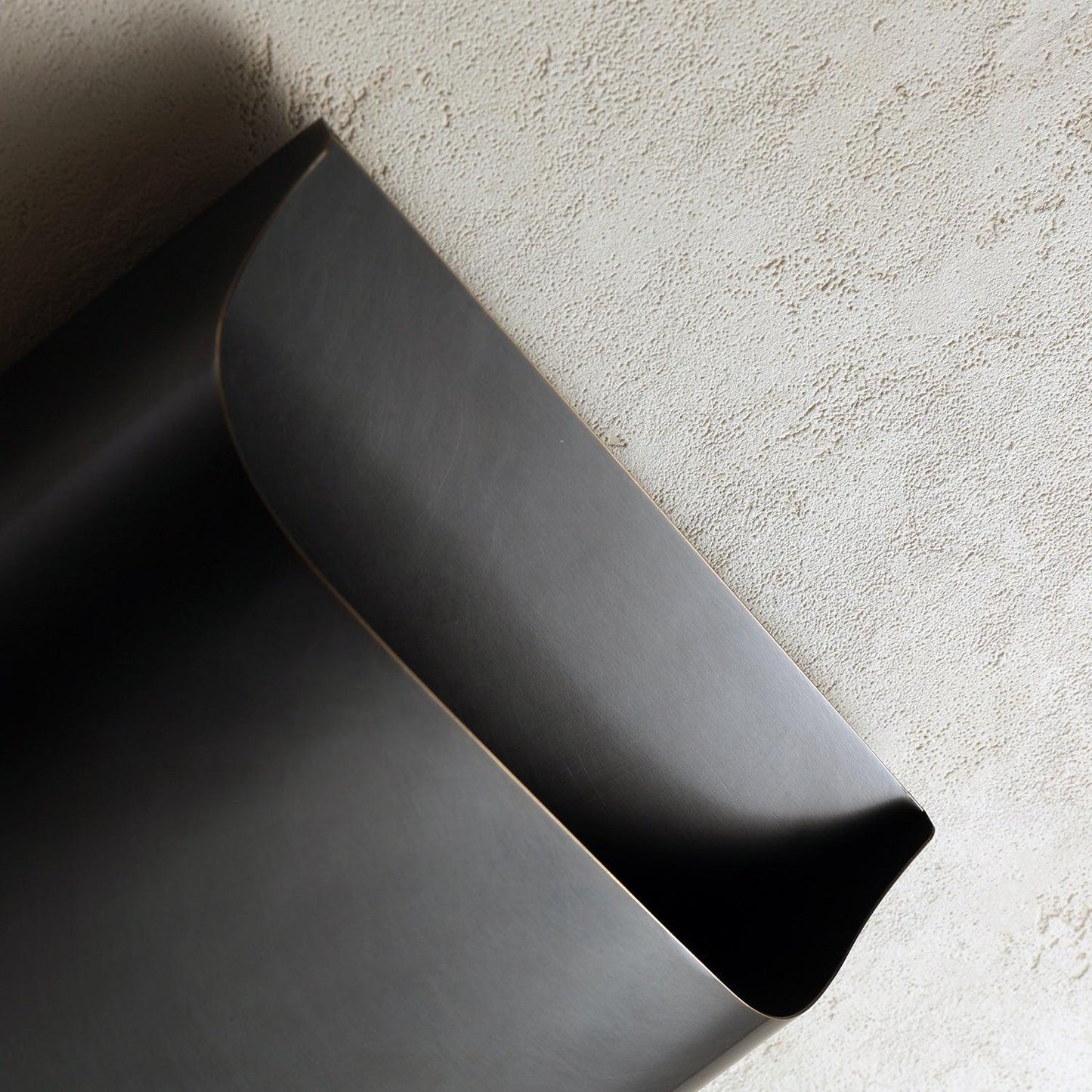 Elegant Arc Brass LED Wall Light Fixture