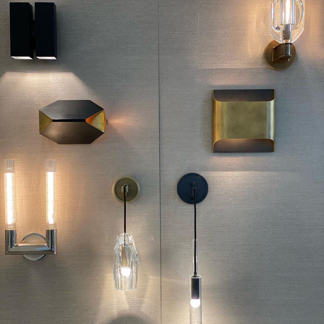 Elegant Arc Brass LED Wall Light Fixture