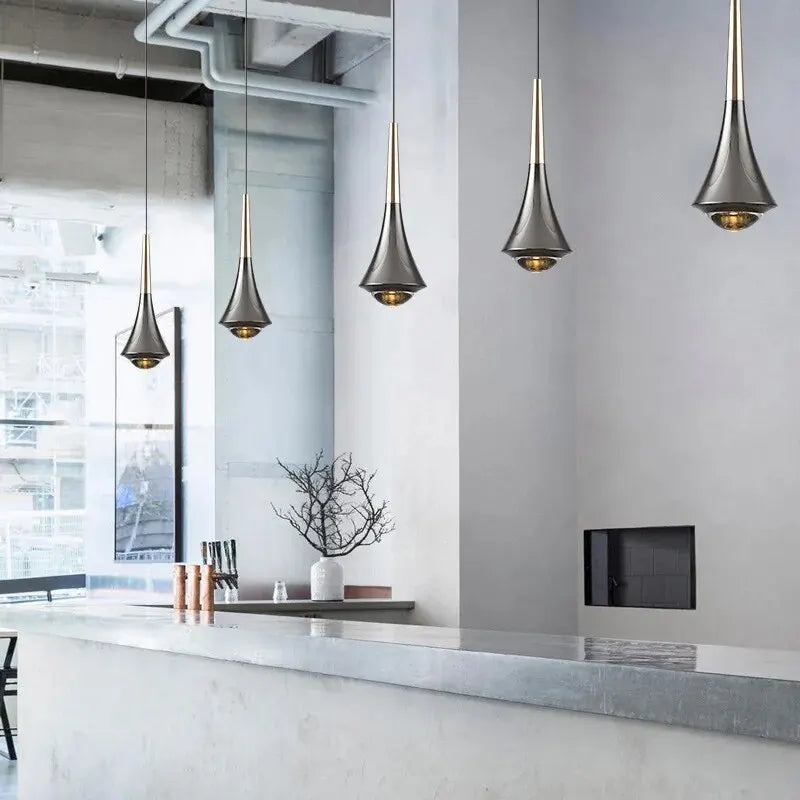 Elegant Chrome Pendant Light