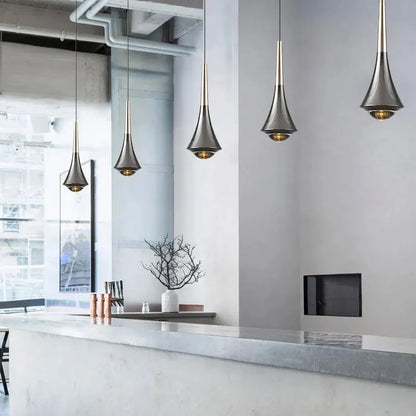 Elegant Chrome Pendant Light