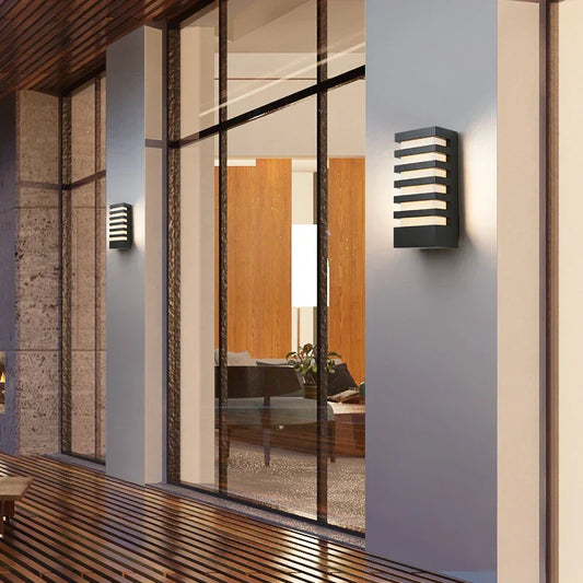 Sleek Water Resistant Outdoor Wall Lamp - Fesara