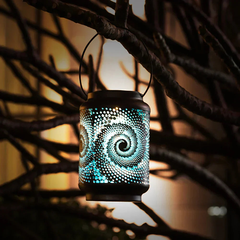 Outdoor Solar Powered Garden Hat Lights