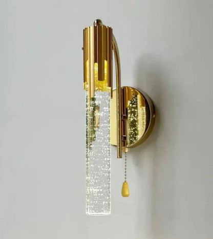 Elegant Glass Wall Lamp with Classic Style