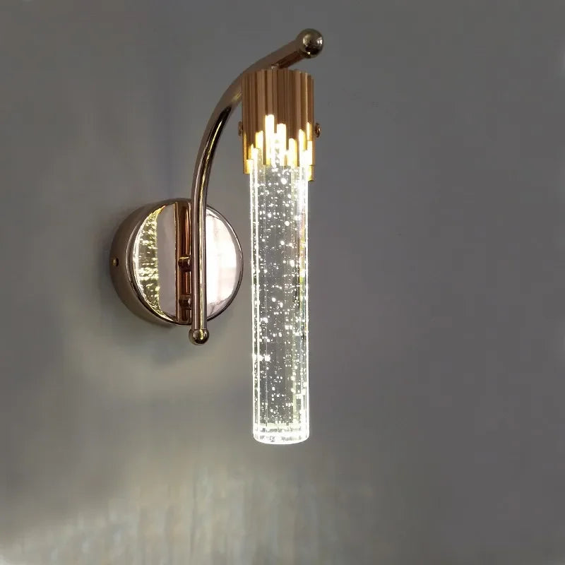 Elegant Glass Wall Lamp with Classic Style