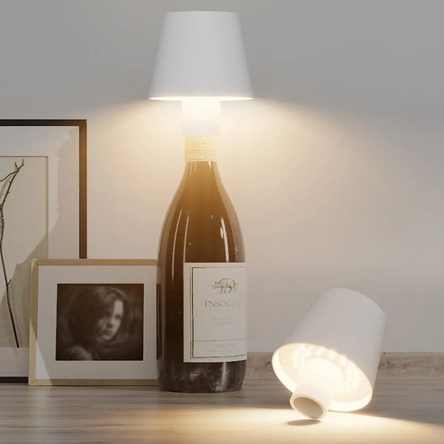 Rechargeable LED Bottle Lamp
