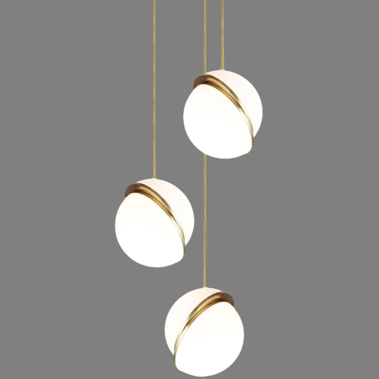 Glowing Moon Shape Necklace Light - Fesara