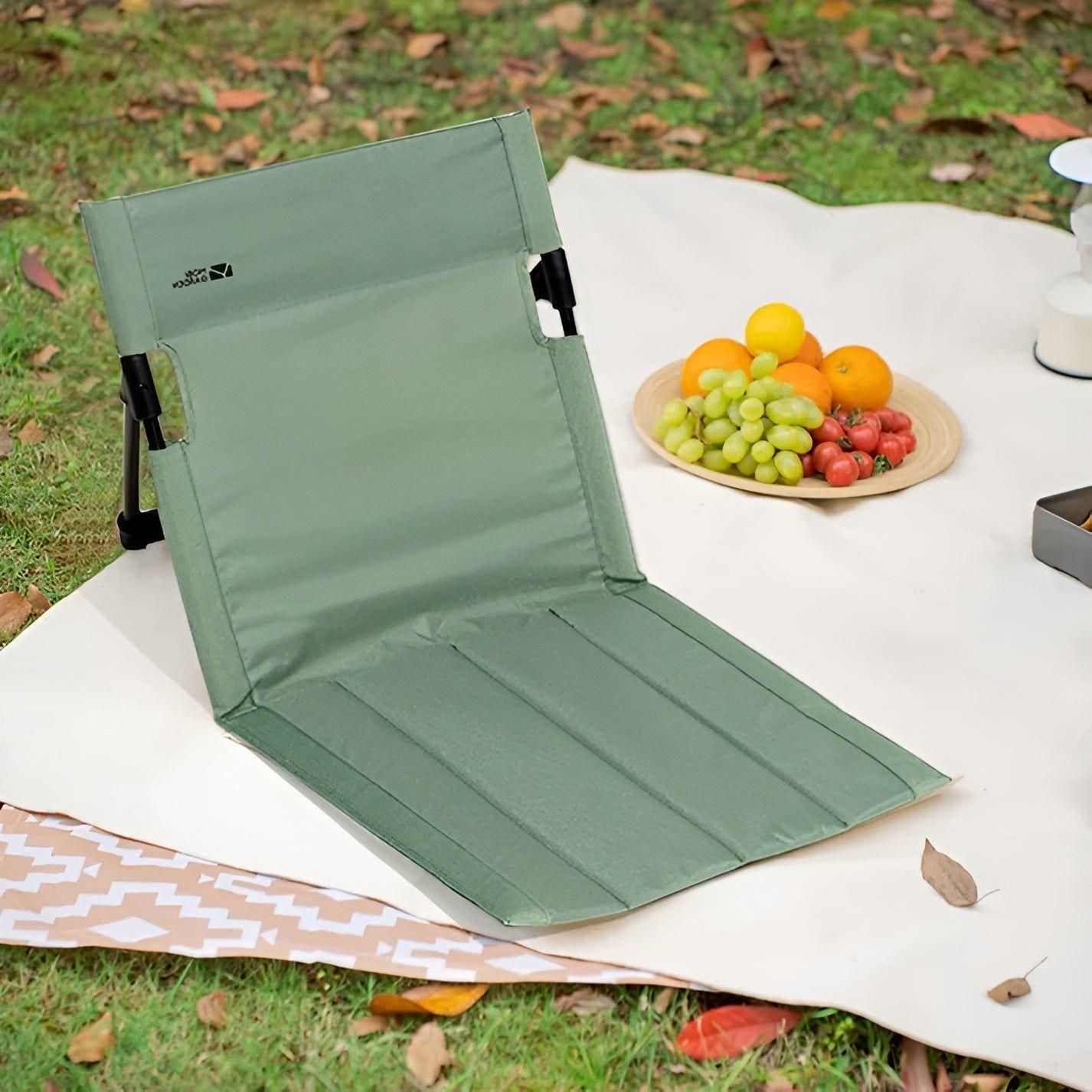 Compact Folding Camp Chair – Portable Outdoor Seat - Fesara