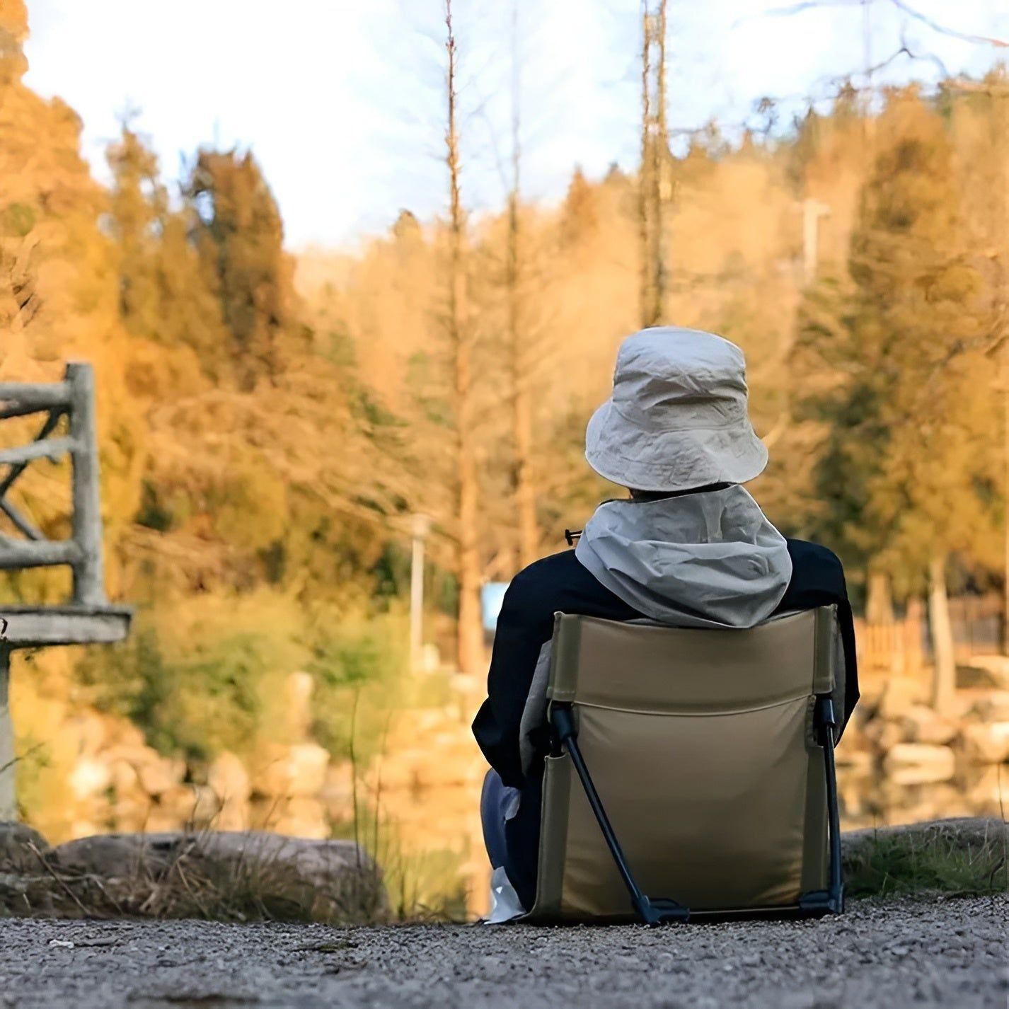 Compact Folding Camp Chair – Portable Outdoor Seat