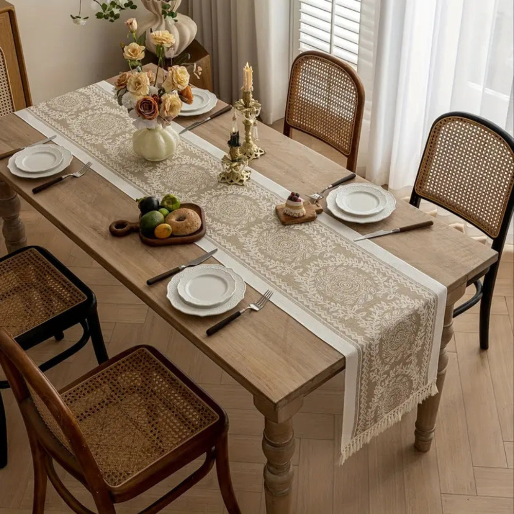 Elegant Premium Linen Table Runner