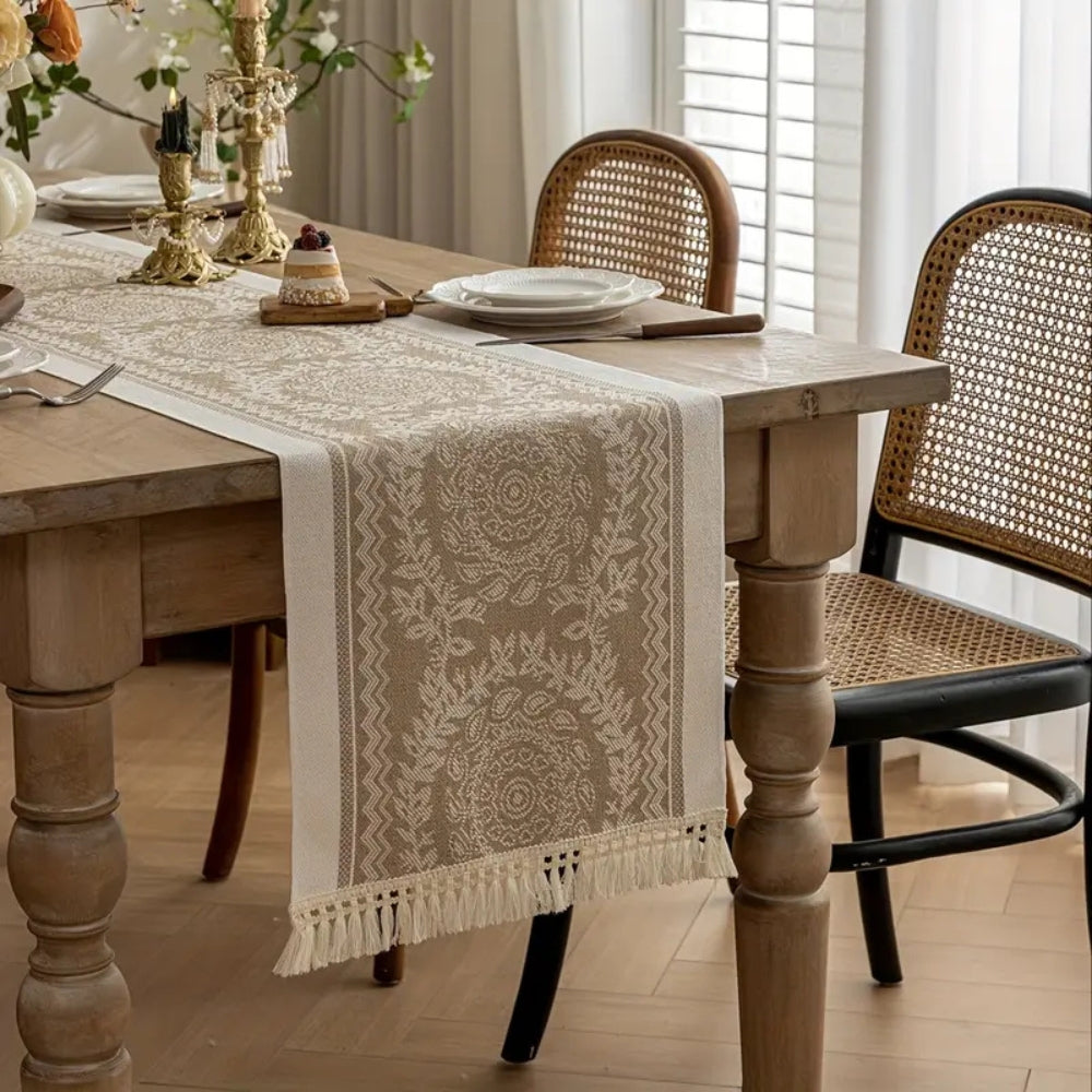 Elegant Premium Linen Table Runner