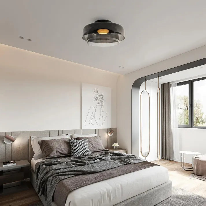 Elegant Clear Glass Pendant Light