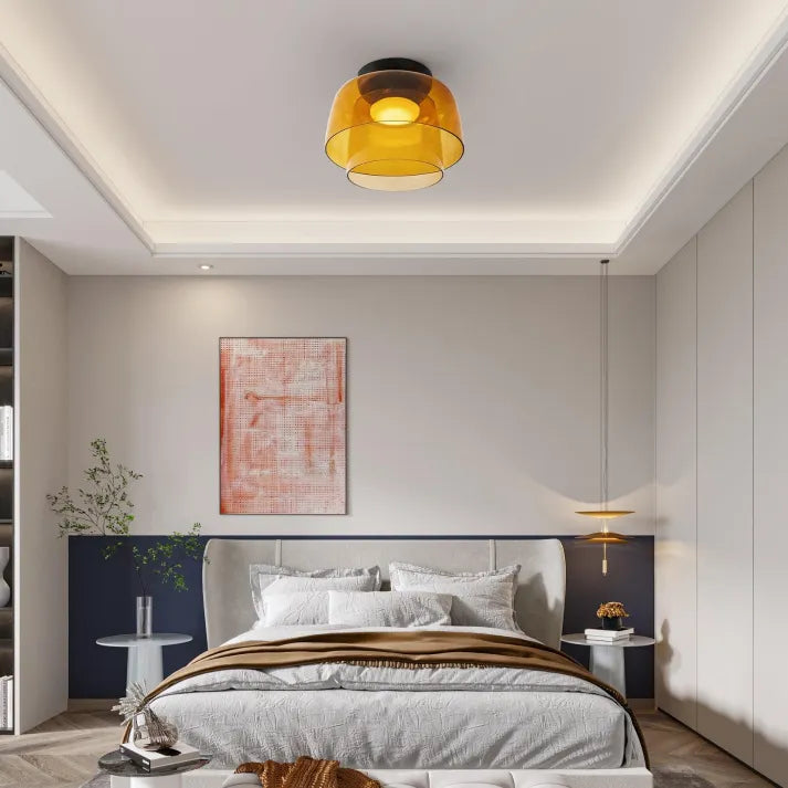 Elegant Clear Glass Pendant Light