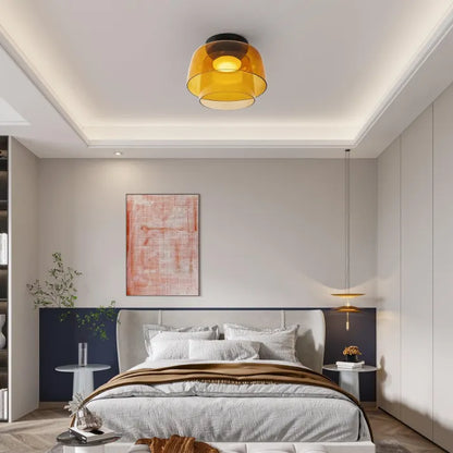 Elegant Clear Glass Pendant Light