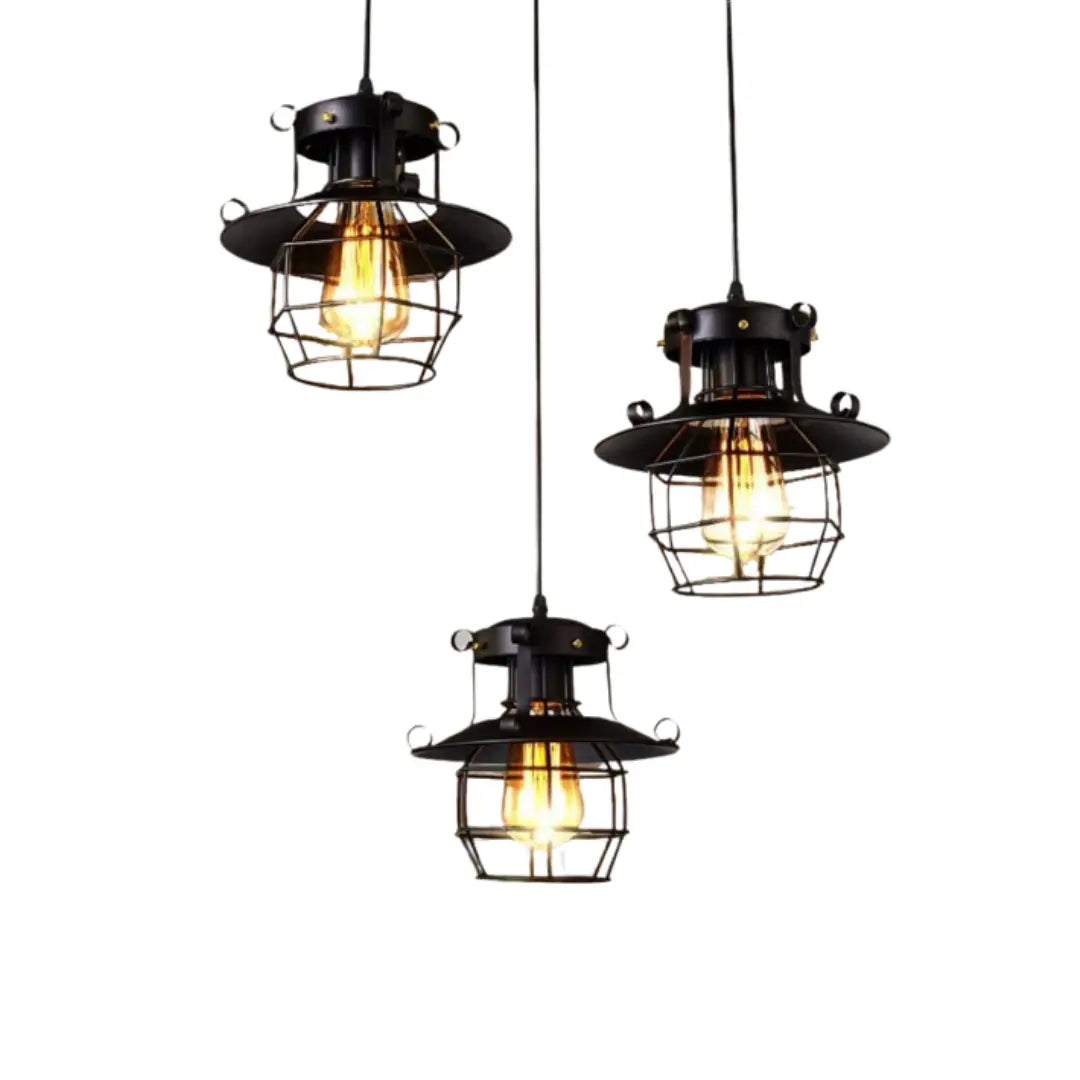 Rustic Metal Pendant Lighting
