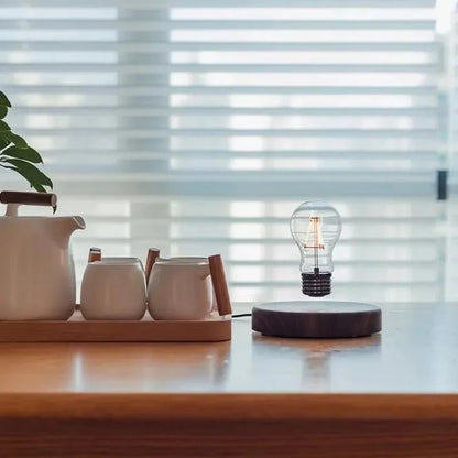 Sleek Floating LED Desk Lamp with Magnetic Base