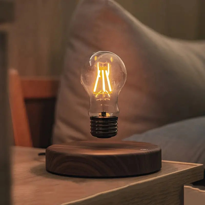 Sleek Floating LED Desk Lamp with Magnetic Base - Fesara
