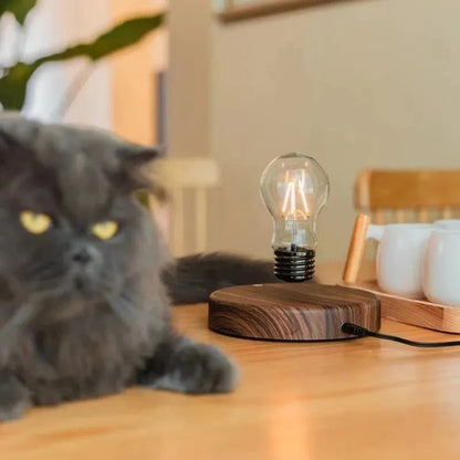 Sleek Floating LED Desk Lamp with Magnetic Base