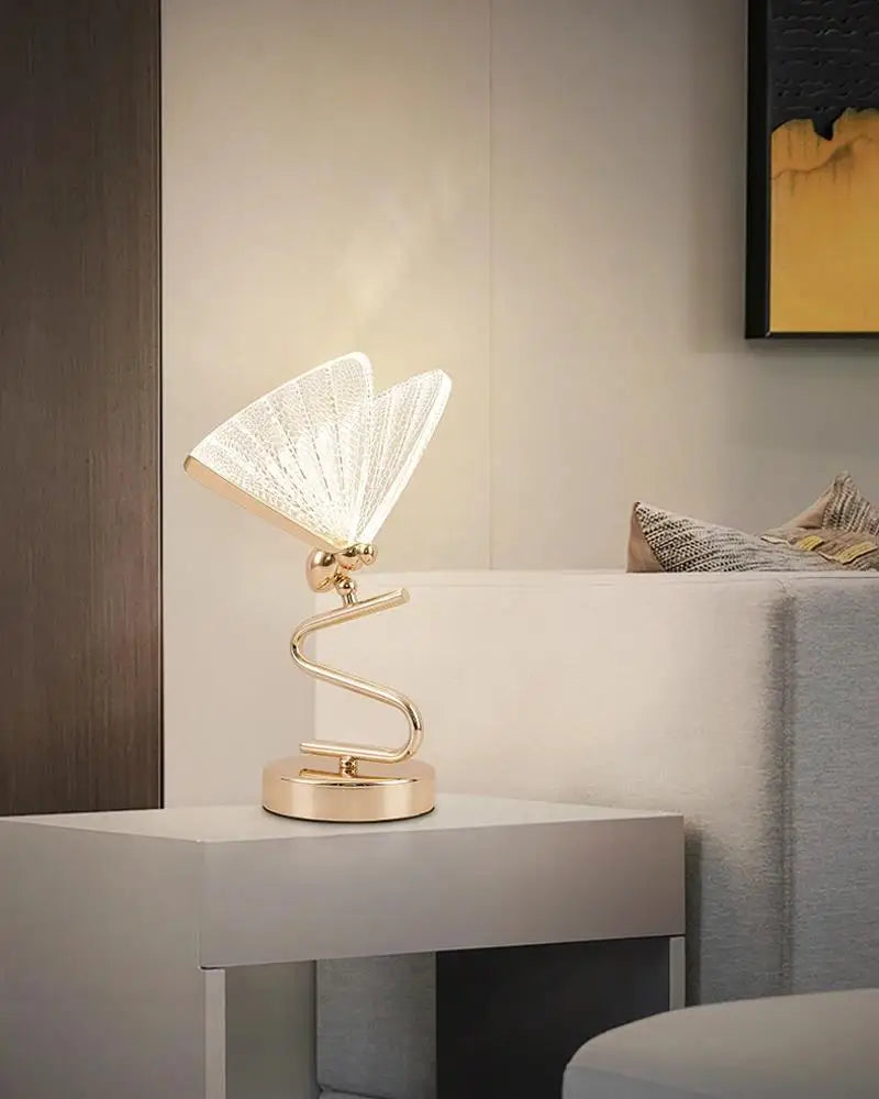 Beautiful Butterfly Table Lamp Soft Glow - Fesara