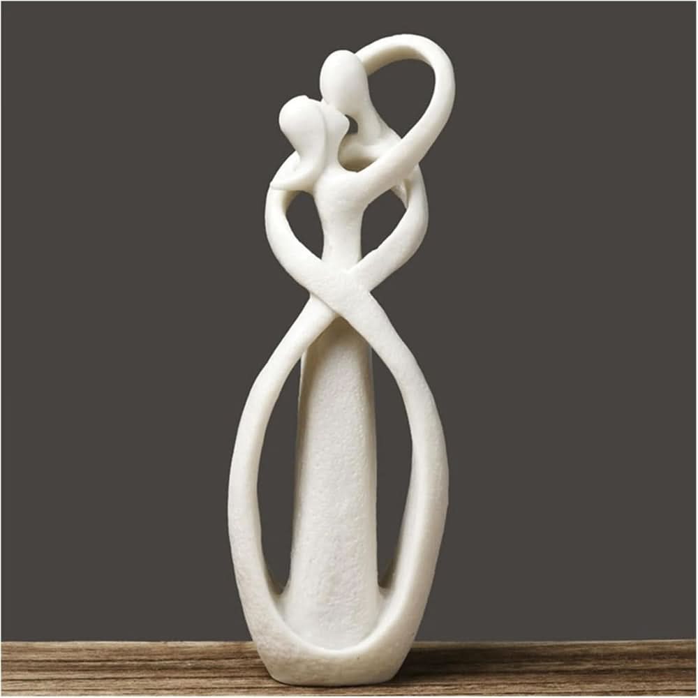 Unique Heart Art Statue – Contemporary Home Decoration