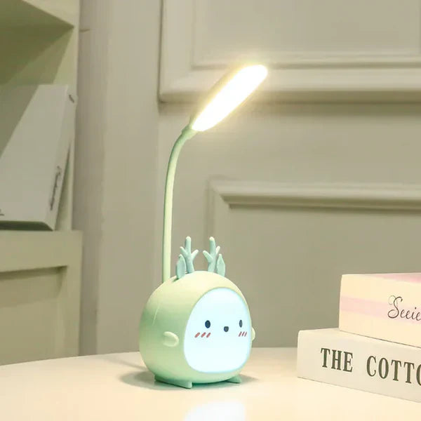 Kids Friendly Reading Lamp with USB Nightlight