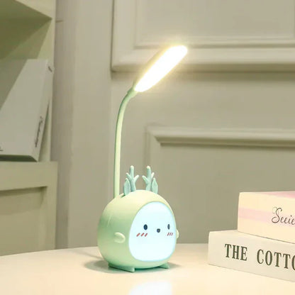 Kids Friendly Reading Lamp with USB Nightlight