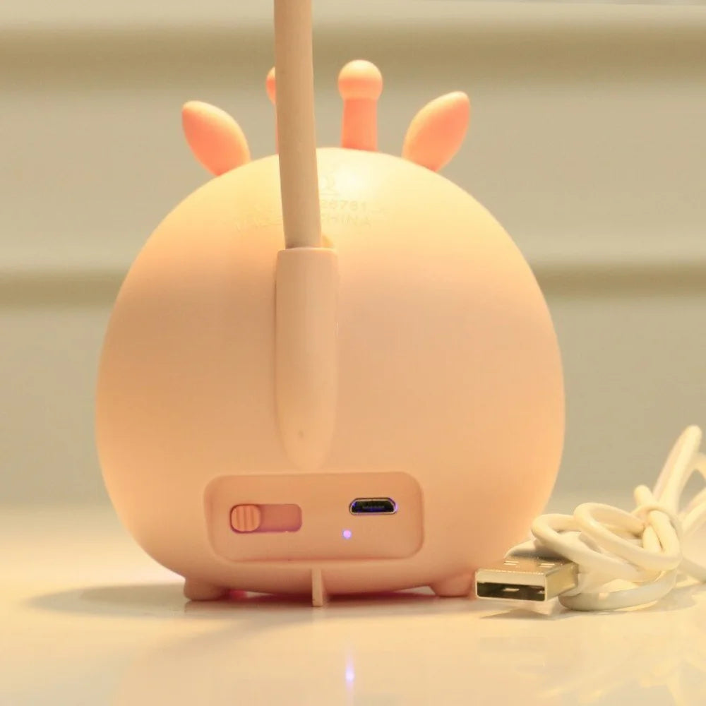 Kids Friendly Reading Lamp with USB Nightlight