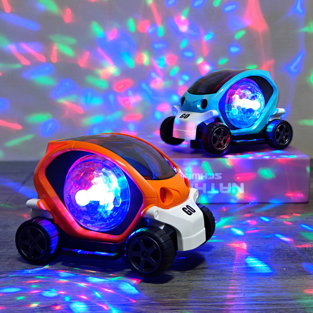 Glowing 360° Remote Control Music Car