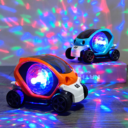 Glowing 360° Remote Control Music Car