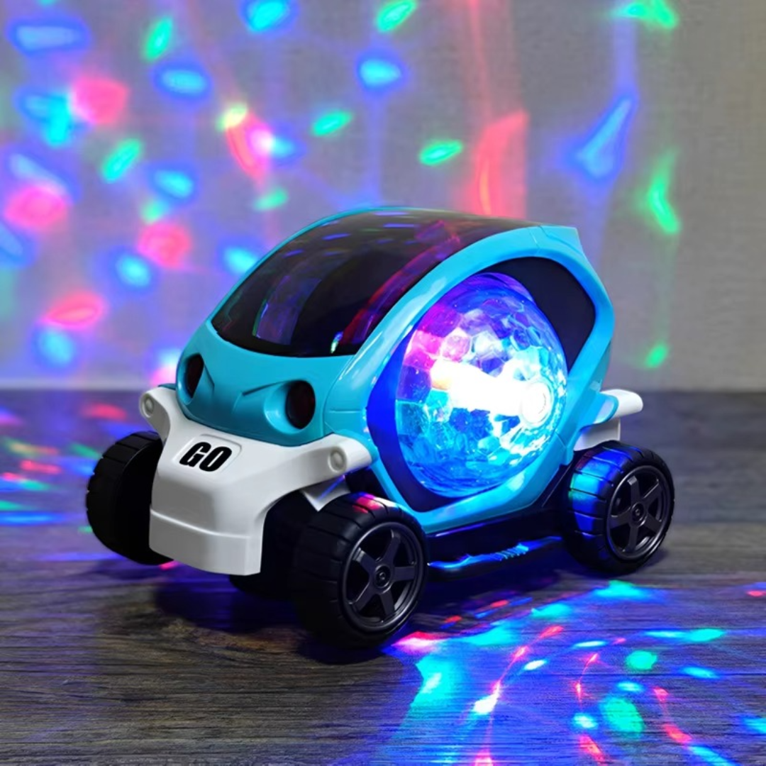 Glowing 360° Remote Control Music Car