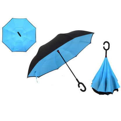 Windproof Automatic Folding Rain Umbrella