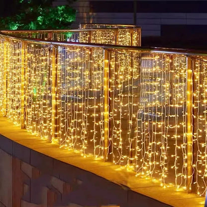 Light Wreath | Luxury Solar Icicle Lighting 2