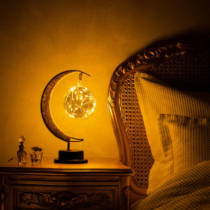 Soft Moonlight Table Lamp Warm Home Lighting