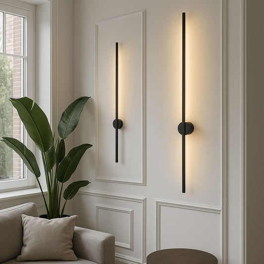 Modern Slim Line Wall Light - Fesara