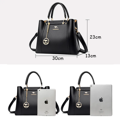 Premium Women's Shoulder Bag – Chic Faux Leather Tote