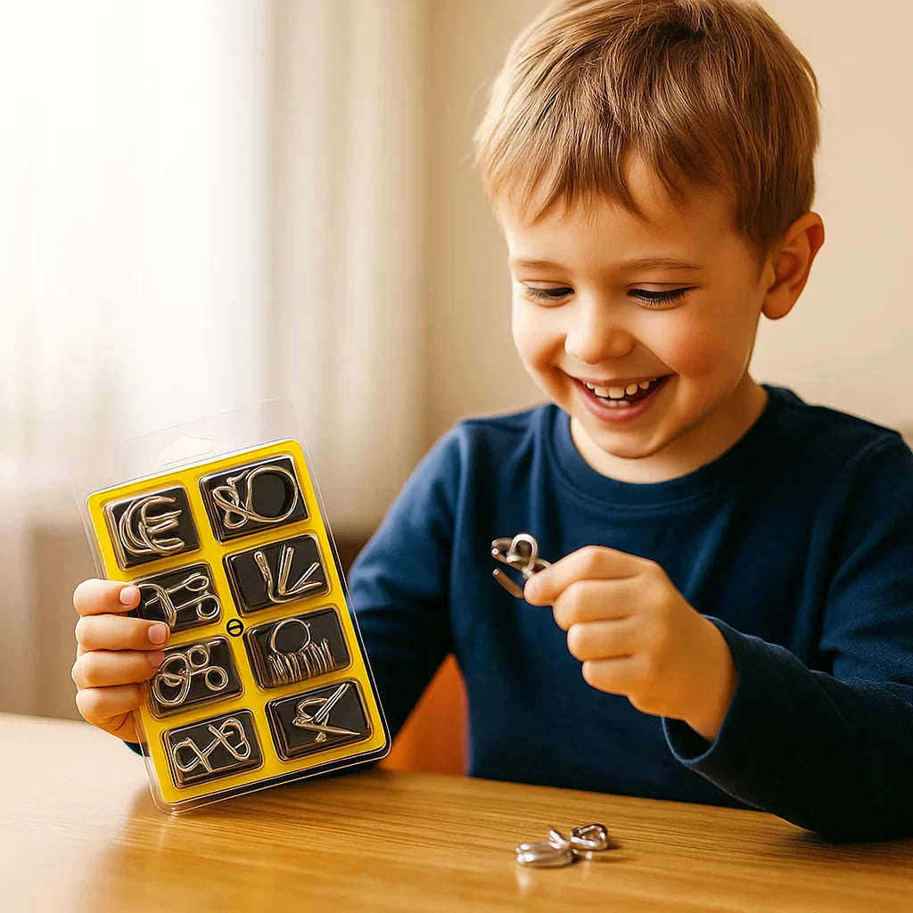 LogicCraft | Engaging Creative Metal Puzzle Set for Kids 5