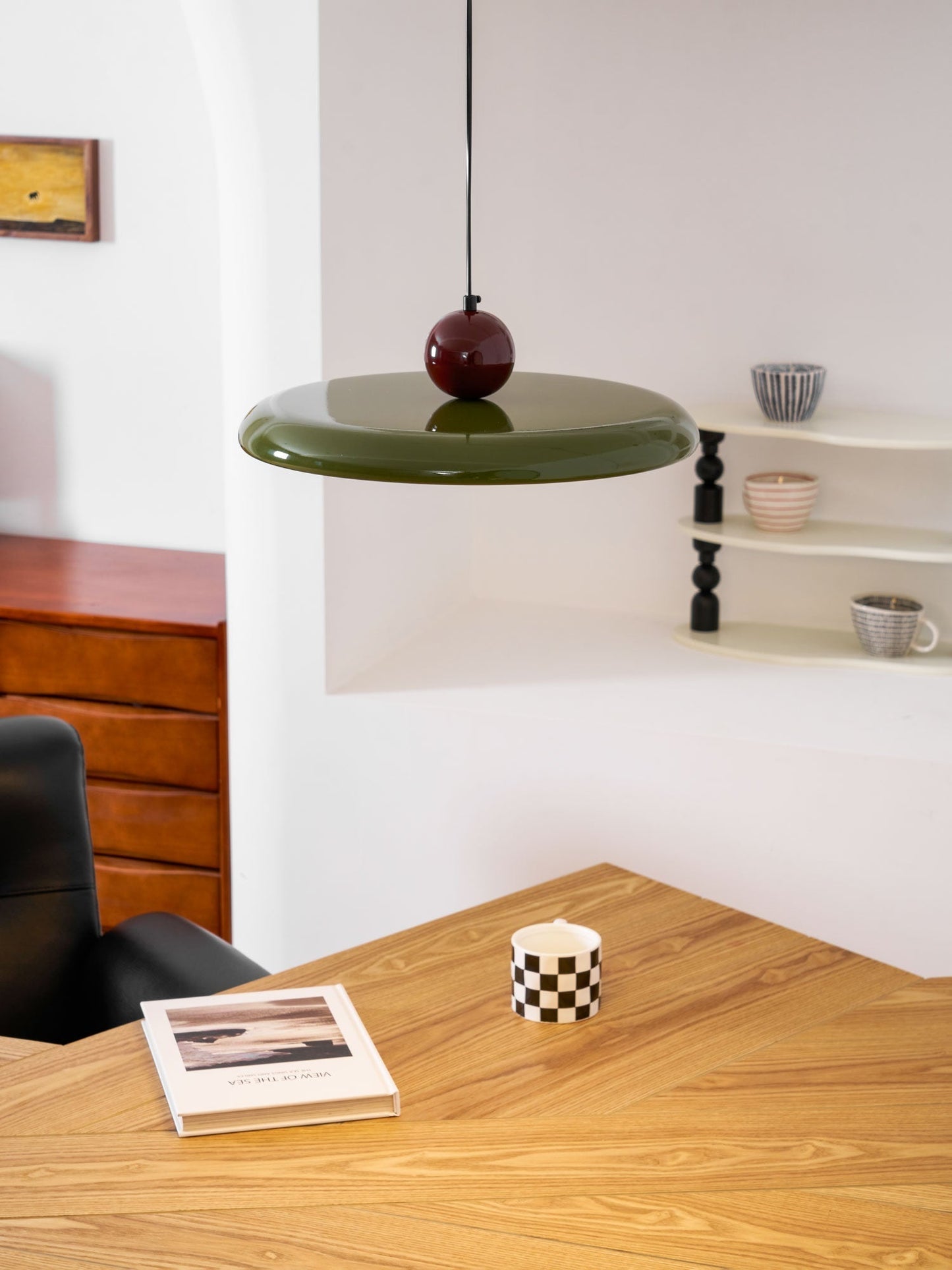 Stylish Round LED Hanging Light Fixture