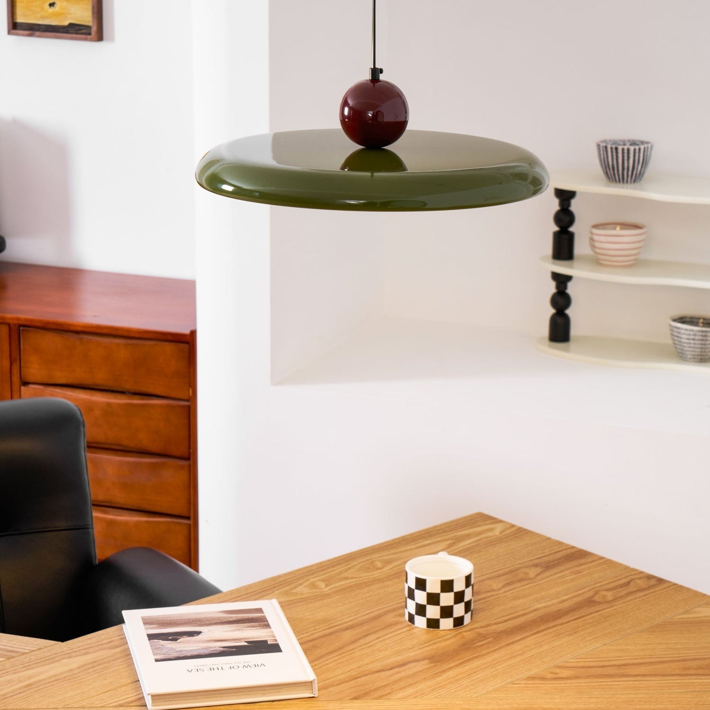 Stylish Round LED Hanging Light Fixture