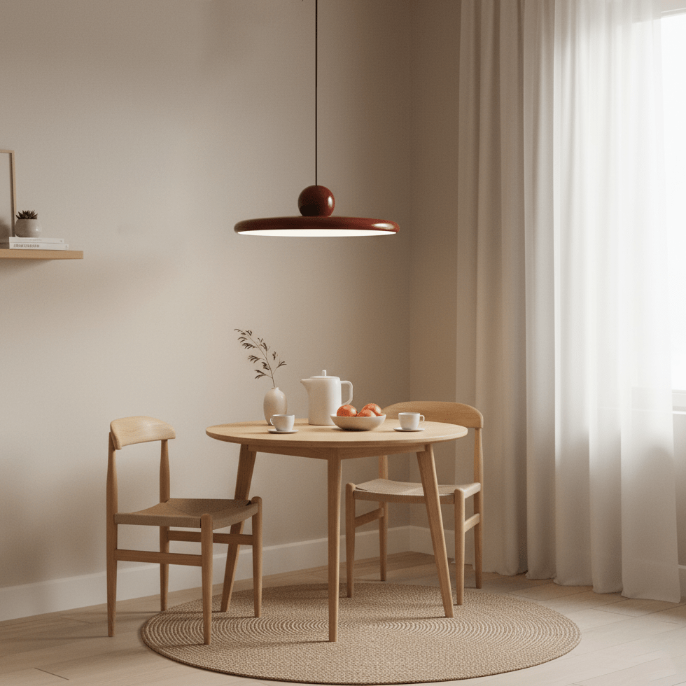 Stylish Round LED Hanging Light Fixture