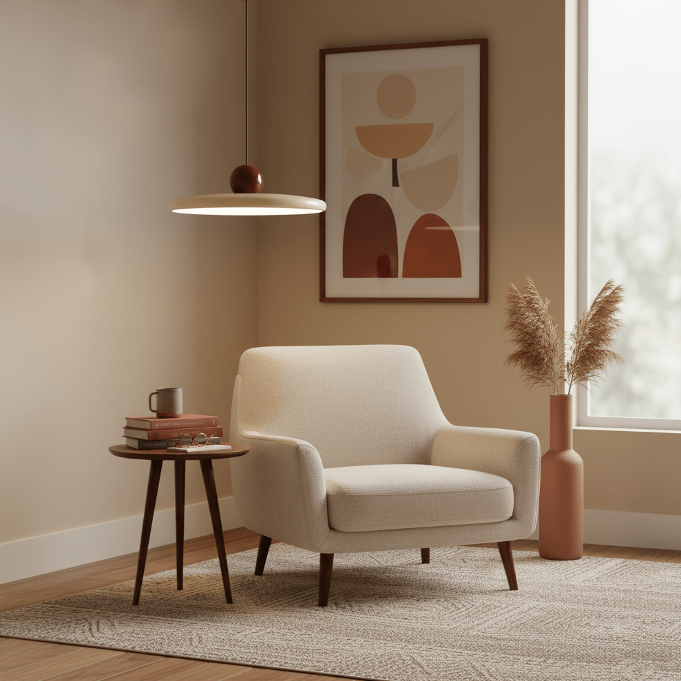Stylish Round LED Hanging Light Fixture
