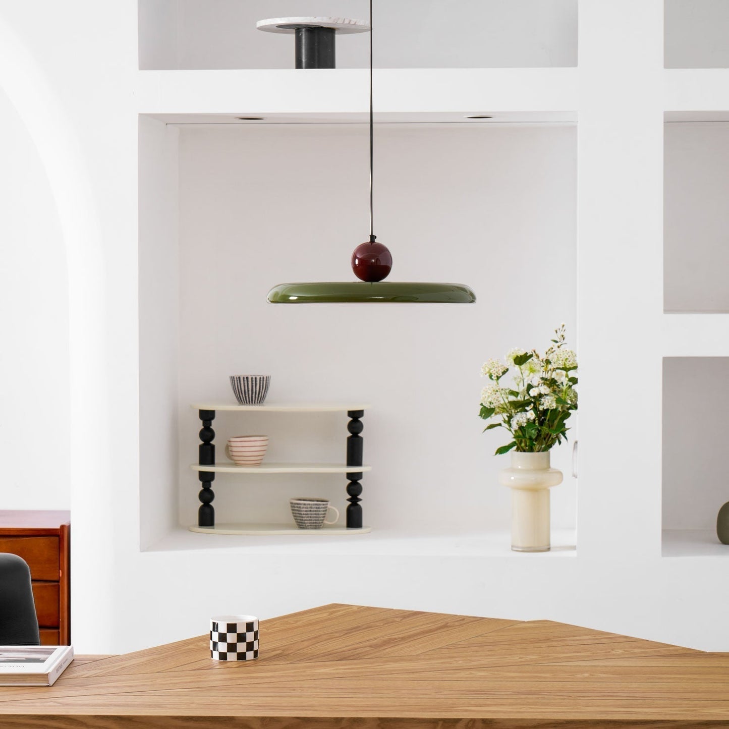 Stylish Round LED Hanging Light Fixture