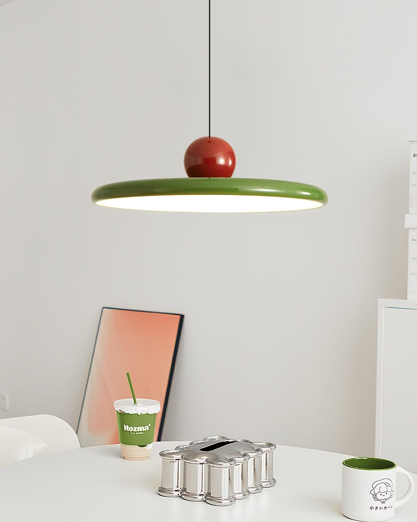 Stylish Round LED Hanging Light Fixture