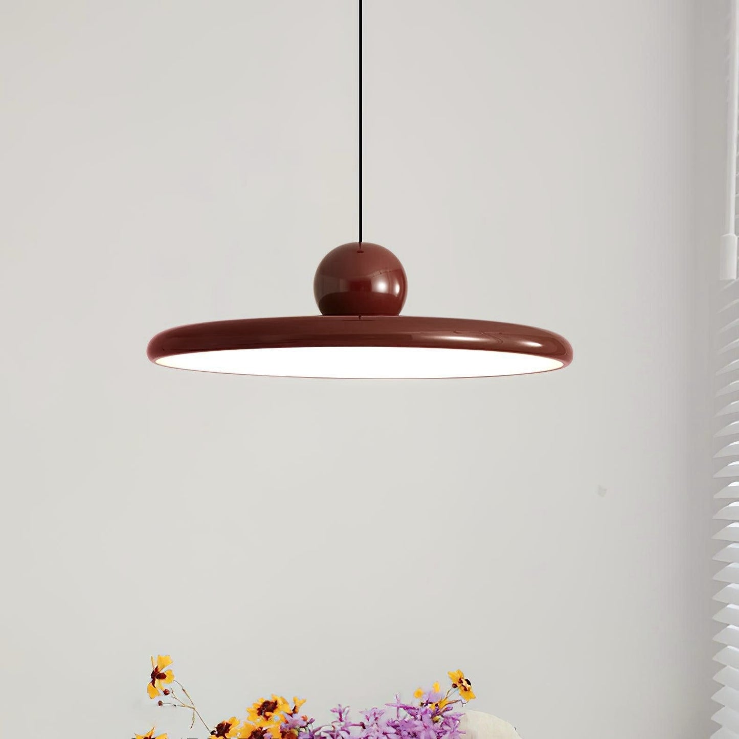 Stylish Round LED Hanging Light Fixture