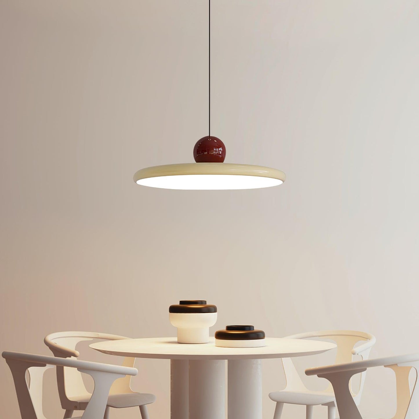 Stylish Round LED Hanging Light Fixture