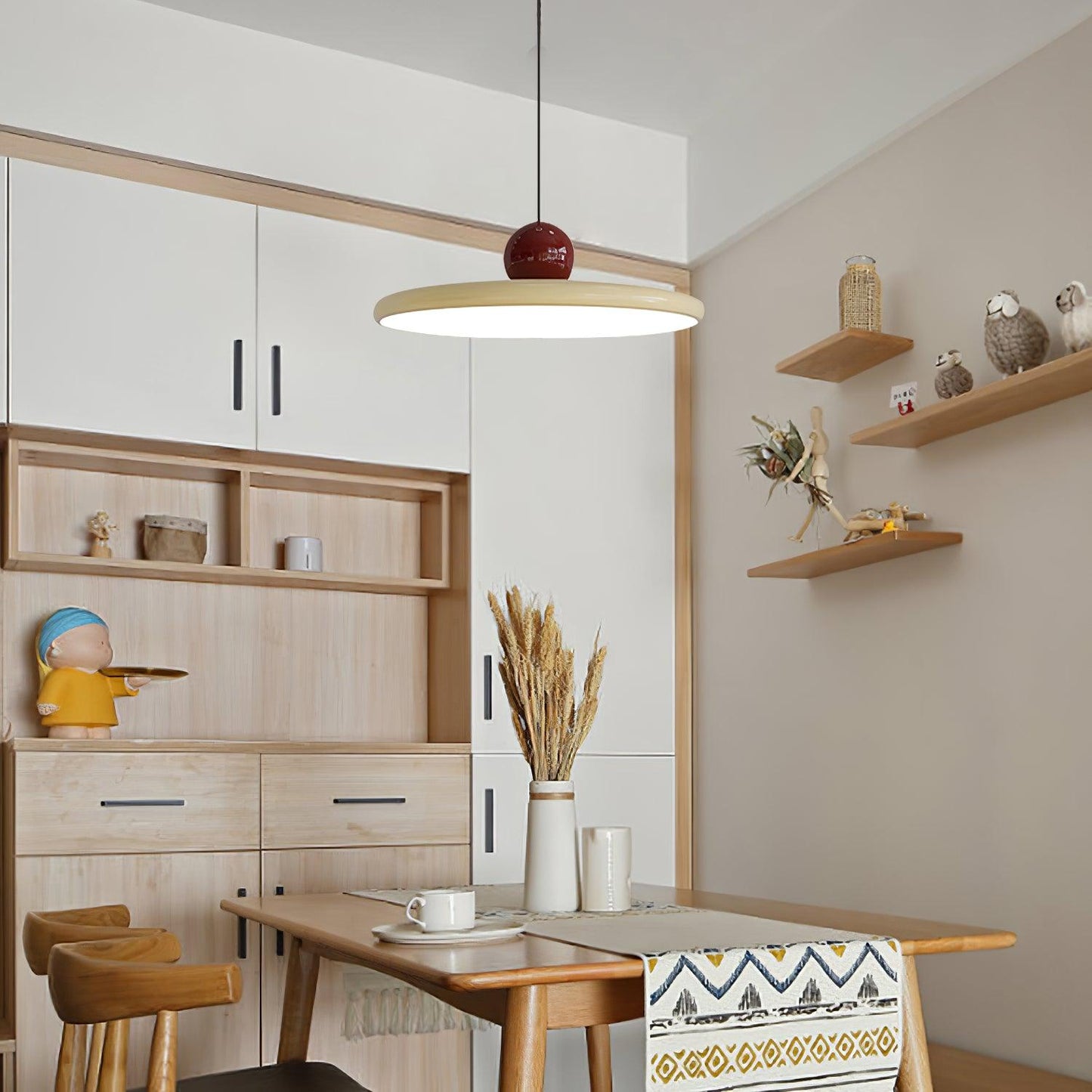 Stylish Round LED Hanging Light Fixture