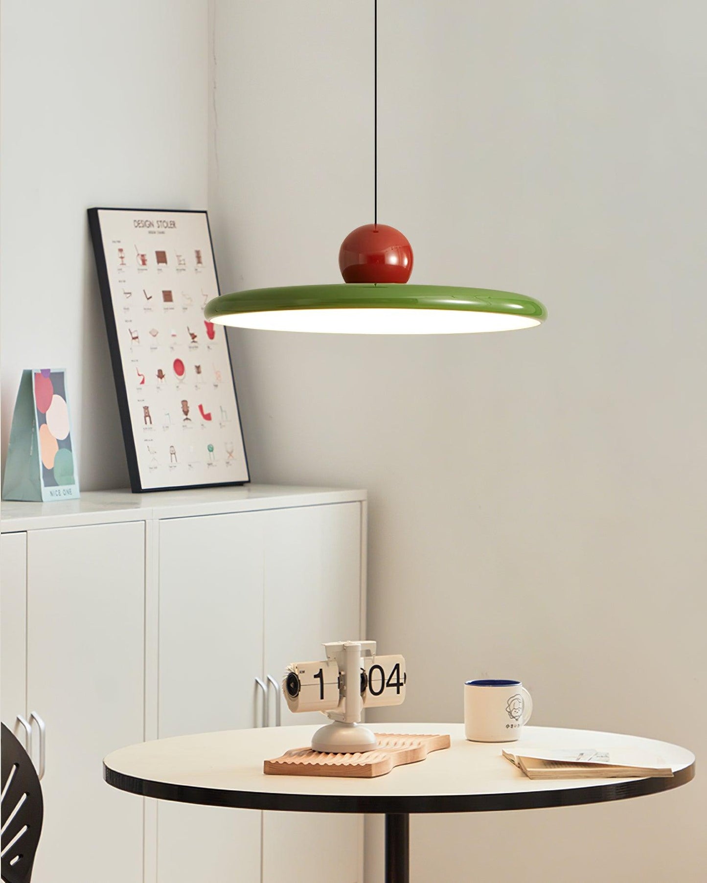 Stylish Round LED Hanging Light Fixture