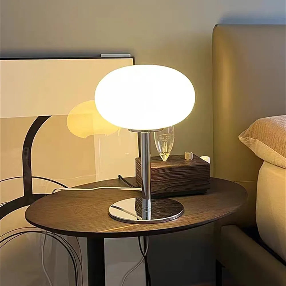Colorful Sucker Shaped Glass Table Lamp