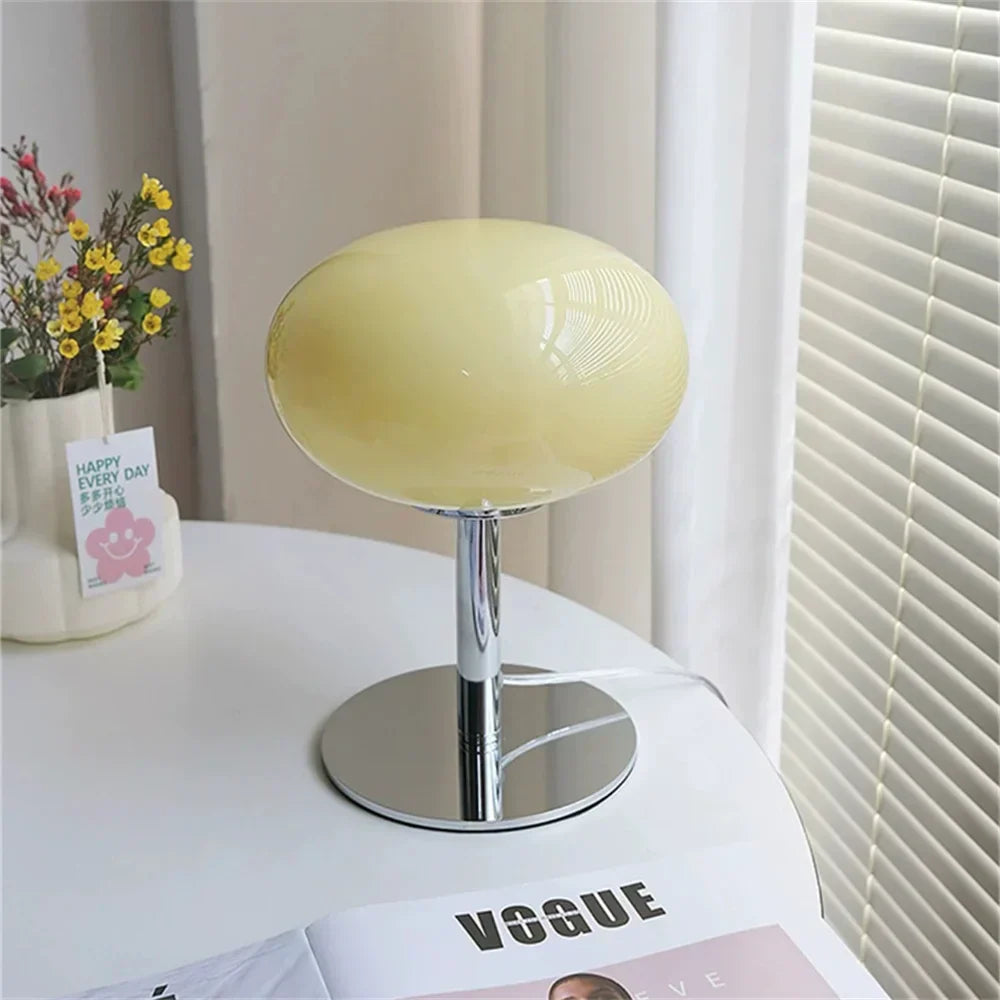 Colorful Sucker Shaped Glass Table Lamp
