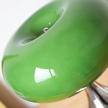 Stylish Glass and Metal Table Lamp