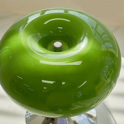 Stylish Glass and Metal Table Lamp