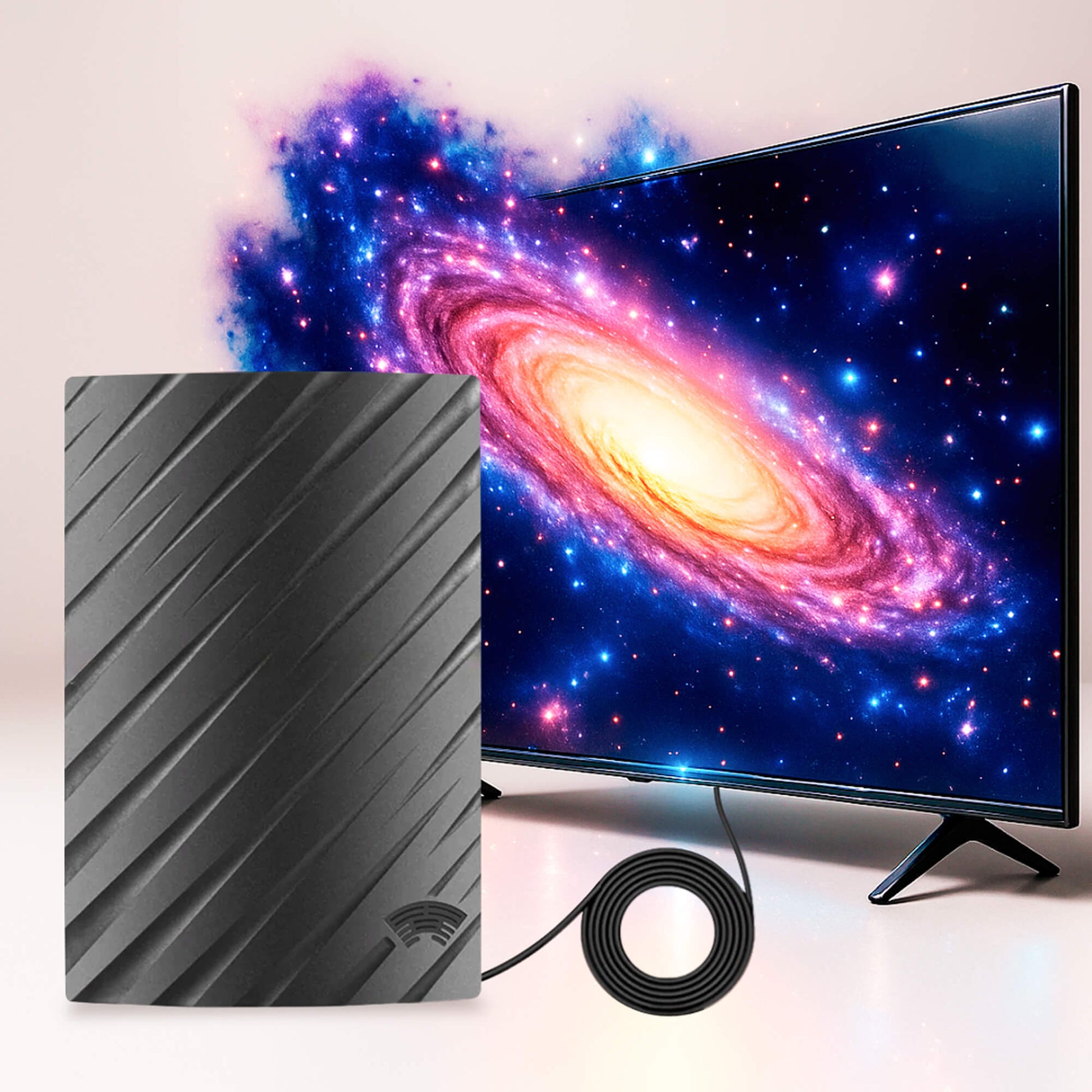Strong Signal 4K HDTV Indoor Digital TV Antenna 600 Miles - Fesara